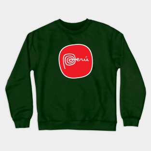 Peru oblong Crewneck Sweatshirt